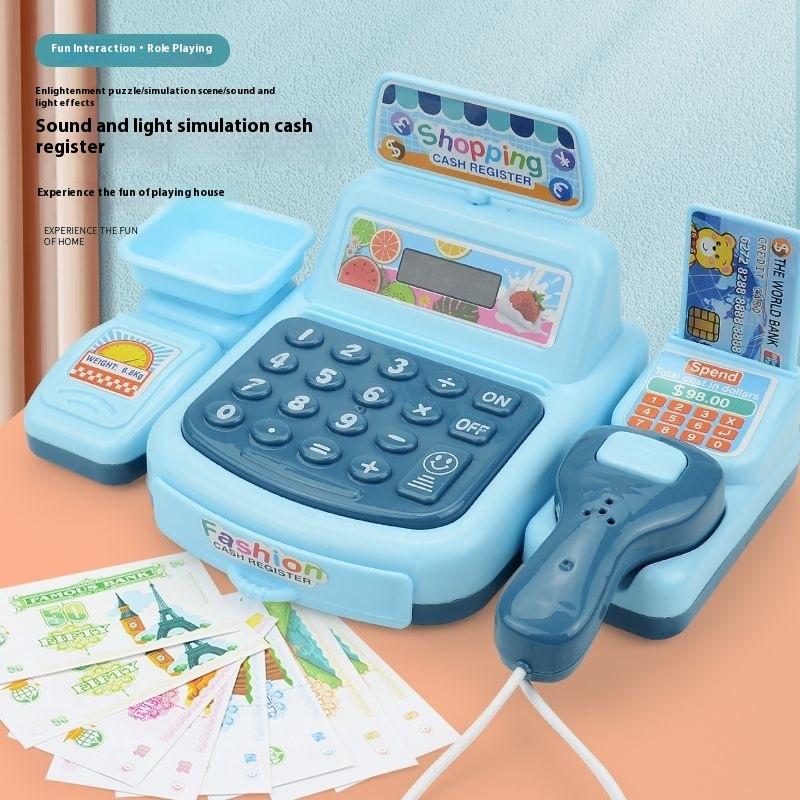 Toy Cash Register - 【신제품】1세트 전자 게임 조명 및 음향
