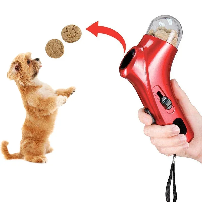 Catapult Launcher Toy - 개 스낵 투석기 발사기 휴대용 대화