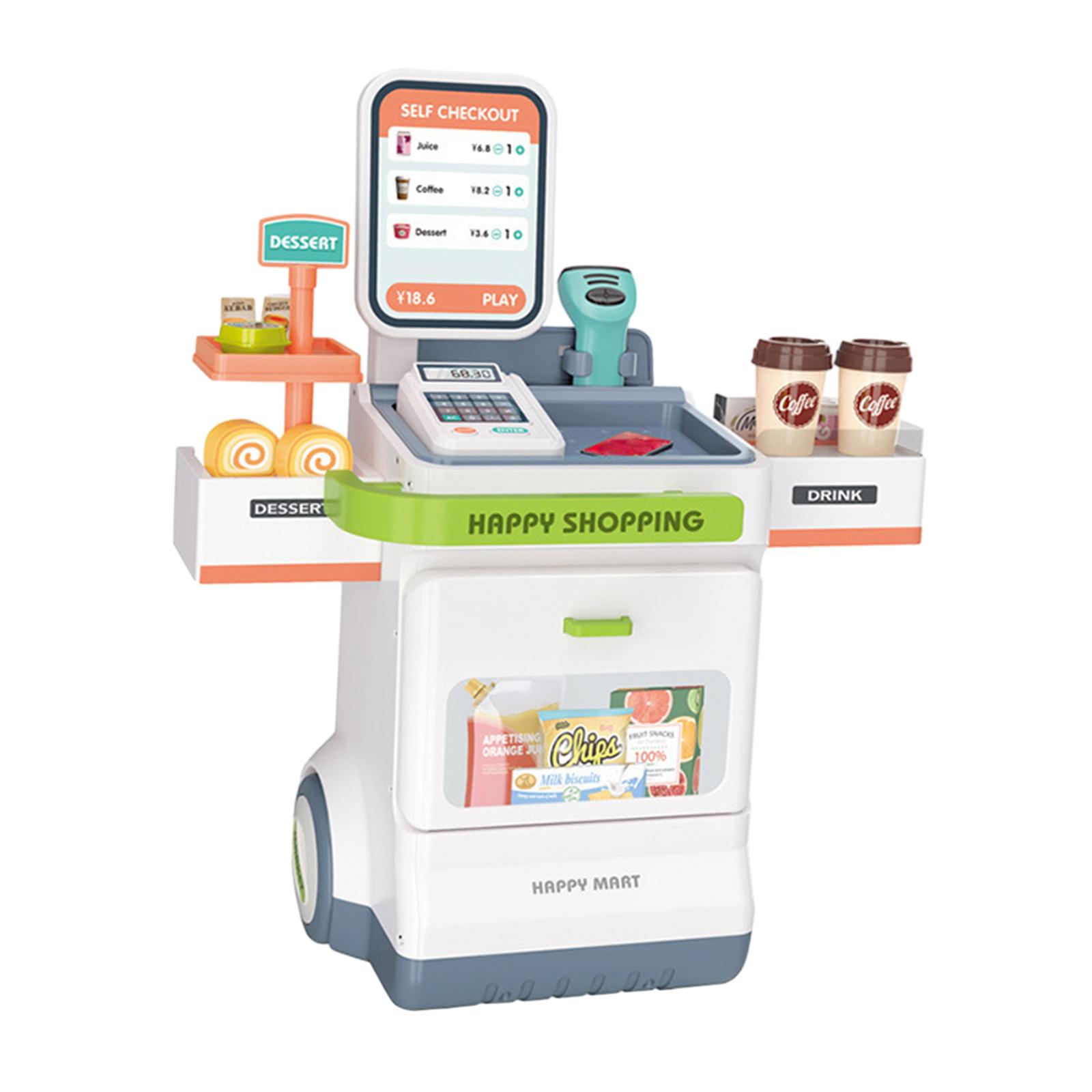 Toy Cash Register - 어린이용 역할 놀이 슈퍼마켓 계산대 장난감