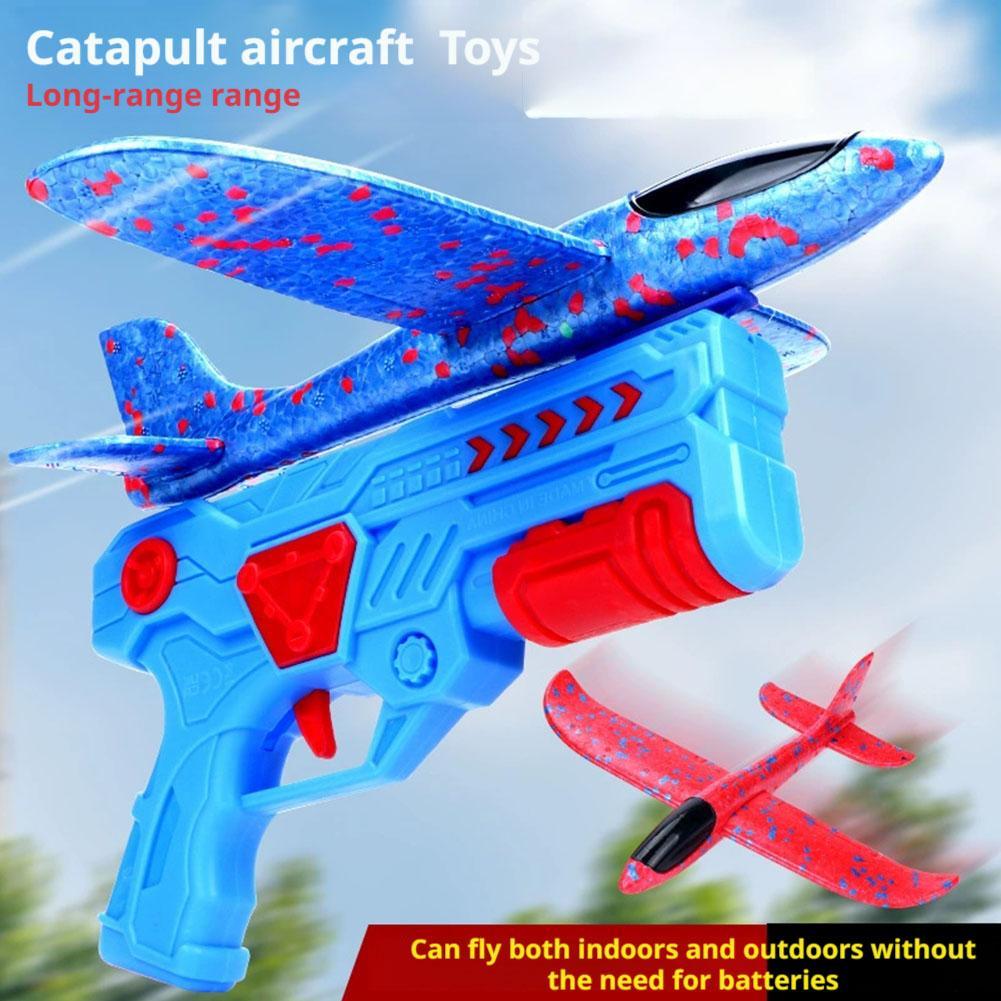 빛나는 거품 비행기, 10m 발사 장치, 투석기, 글라 - Catapult Launcher Toy 리뷰 및 가격