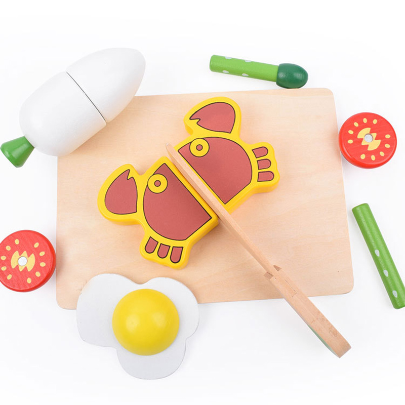1PCS 나무 장난감 자기 절단 과일 야채 음식 척 놀 - Kids Toys Kitchen Set 리뷰 및 가격