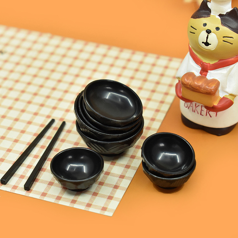 1:6 1:12 인형 집 미니어처 디너 플레이트 그릇  - Kids Toys Kitchen Set 리뷰 및 가격