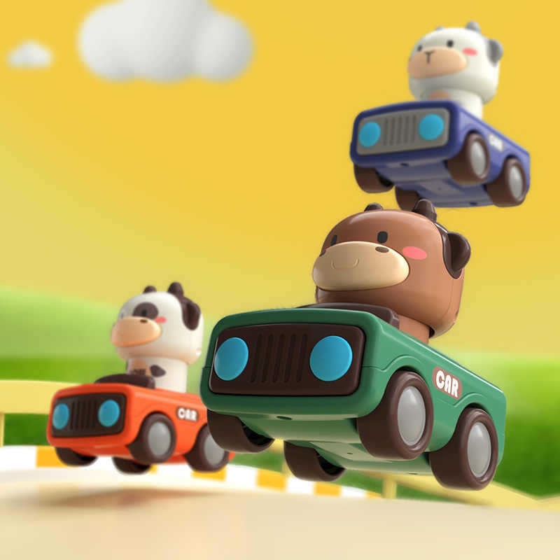 동물 모양 푸시앤고 자동차 장난감, 1세 2세 3세 유 - Kids Toys 3 Year Old 리뷰 및 가격