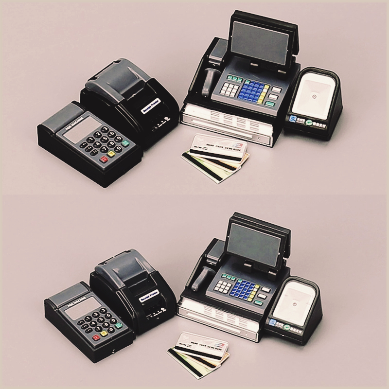 1 세트 미니 금전 등록기 카드 기계 POS 기계 인형 - Toy Cash Register 리뷰 및 가격