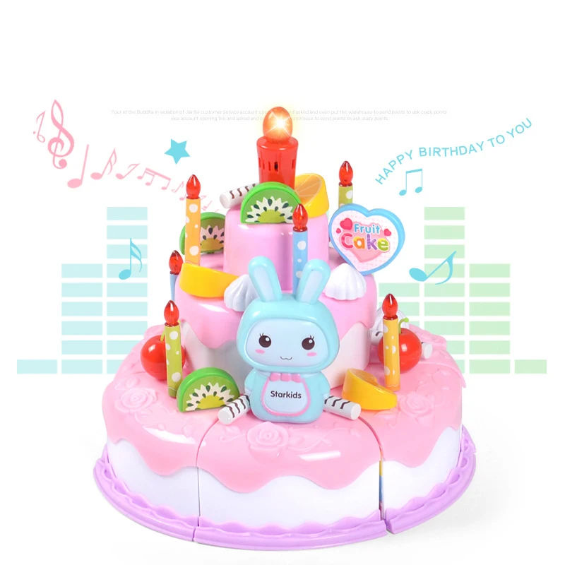 어린이 장난감 시뮬레이션 DIY 생일 케이크 모델 주방 - Kids Toys Kitchen Set 리뷰 및 가격