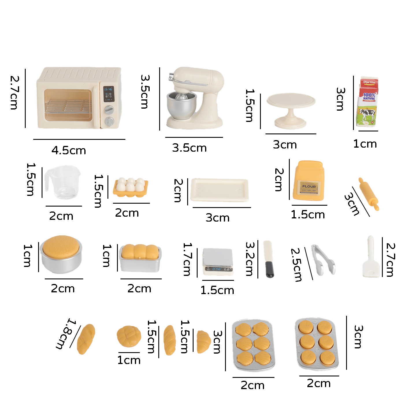미니 베이킹 놀이 세트: 인형집 주방, 미니어처 오븐  - Kids Toys Kitchen Set 리뷰 및 가격