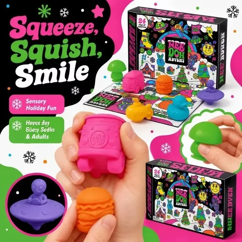 2026년 3D 크리스마스 네이 도(Nee Doh) 어 - Kids Toys Xmas 리뷰 및 가격