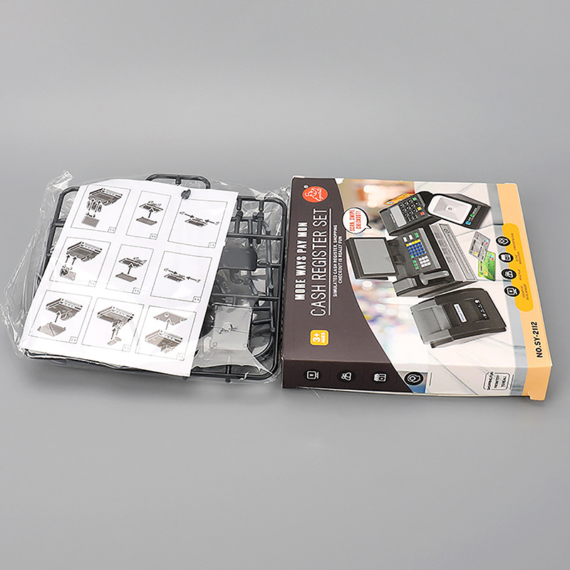 새로운 1세트 인형의 집 미니 슈퍼마켓 계산대 카드 기 - Toy Cash Register 리뷰 및 가격